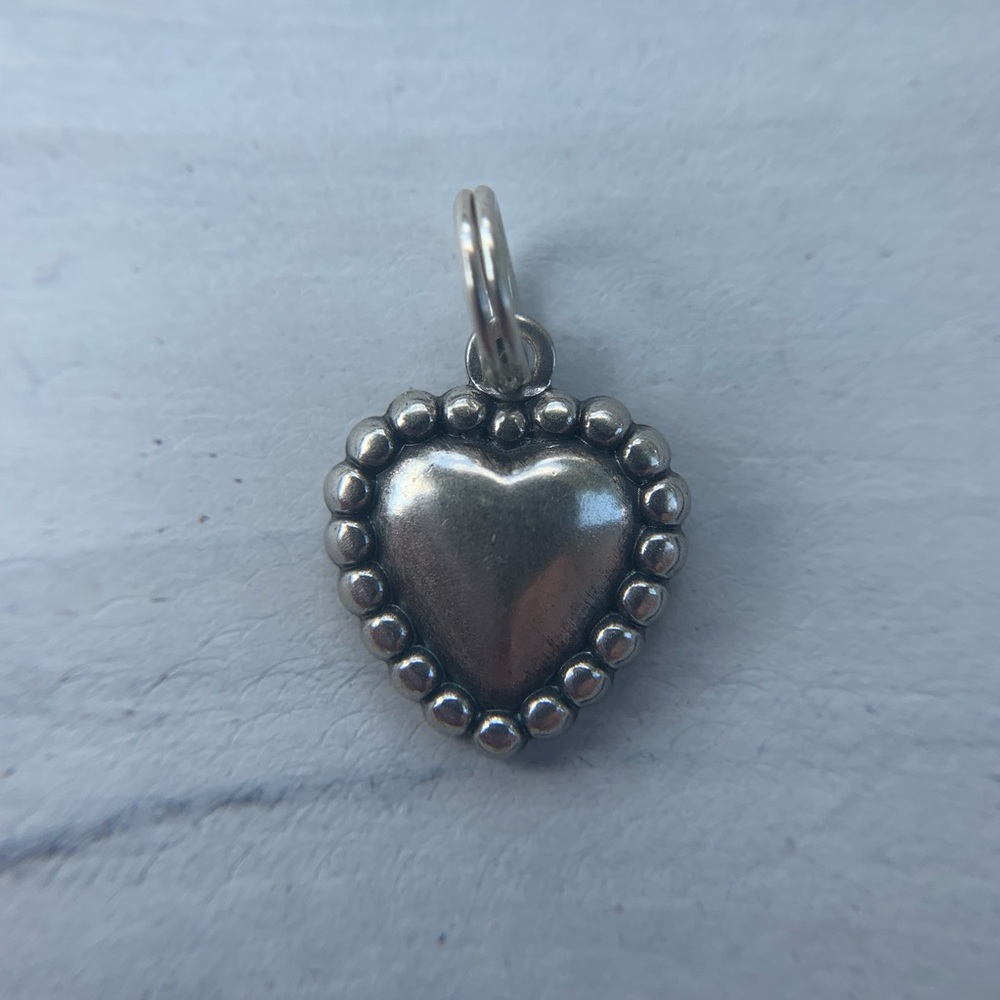 Sterling Silver Heart Charm